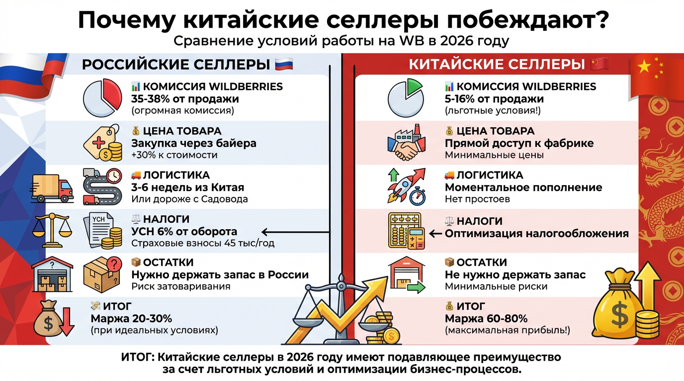 почему китайские продавцы на маркетплейсах побеждают